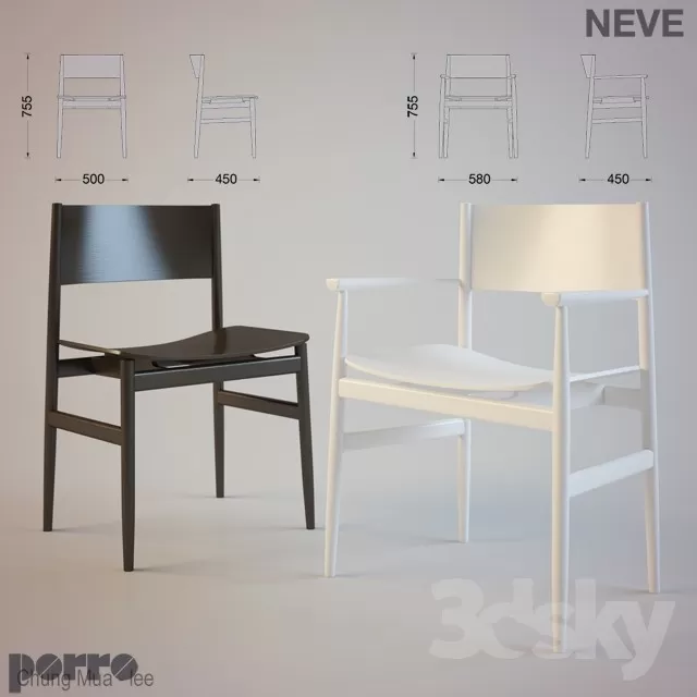 3DSKYFREE – LIVINGROOM - CHAIR 3DS MAX MODELS