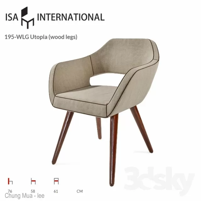 3DSKYFREE – LIVINGROOM - CHAIR 3DS MAX MODELS