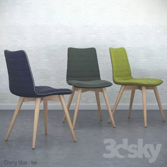 3DSKYFREE – LIVINGROOM - CHAIR 3DS MAX MODELS