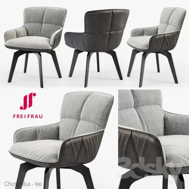 3DSKYFREE – LIVINGROOM - CHAIR 3DS MAX MODELS