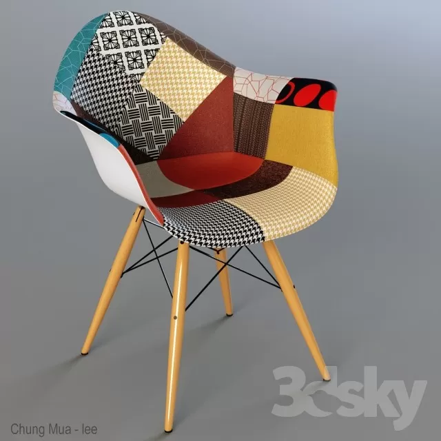 3DSKYFREE – LIVINGROOM - CHAIR 3DS MAX MODELS