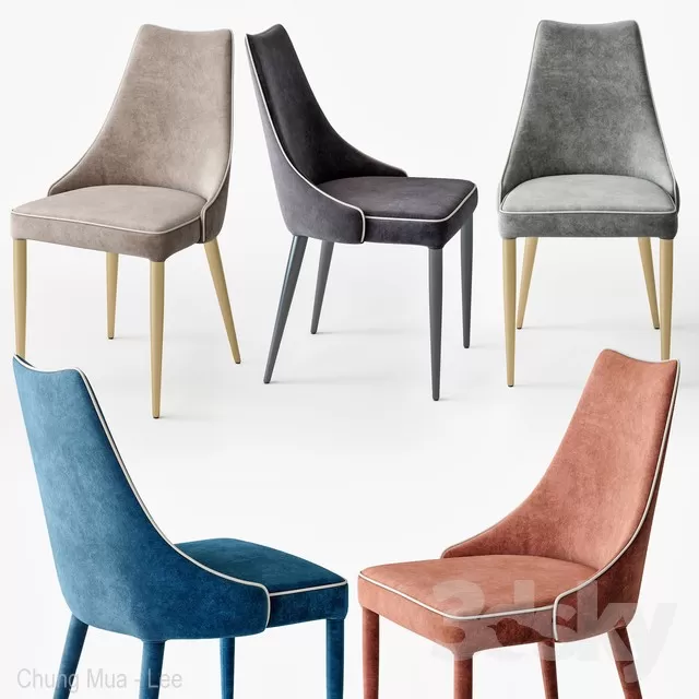 3DSKYFREE – LIVINGROOM - CHAIR 3DS MAX MODELS