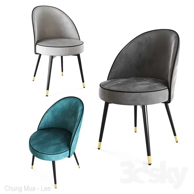 3DSKYFREE – LIVINGROOM - CHAIR 3DS MAX MODELS