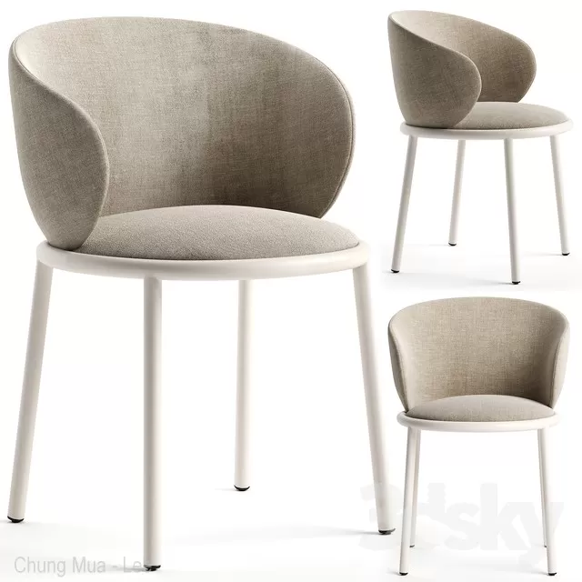 3DSKYFREE – LIVINGROOM - CHAIR 3DS MAX MODELS