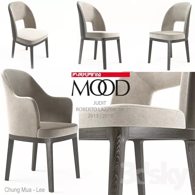 DECOR HELPER – LIVINGROOM – CHAIR 3D MODELS – 100