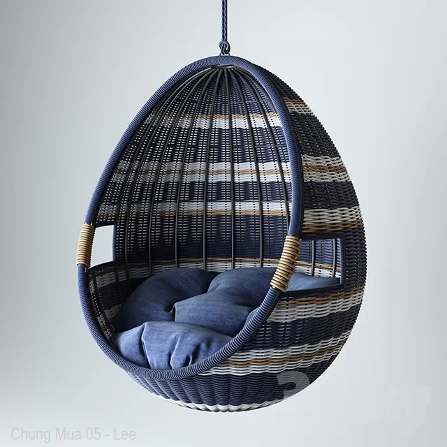 3DSKYFREE – LIVINGROOM - CHAIR - HAMMOCK 3DS MAX MODELS