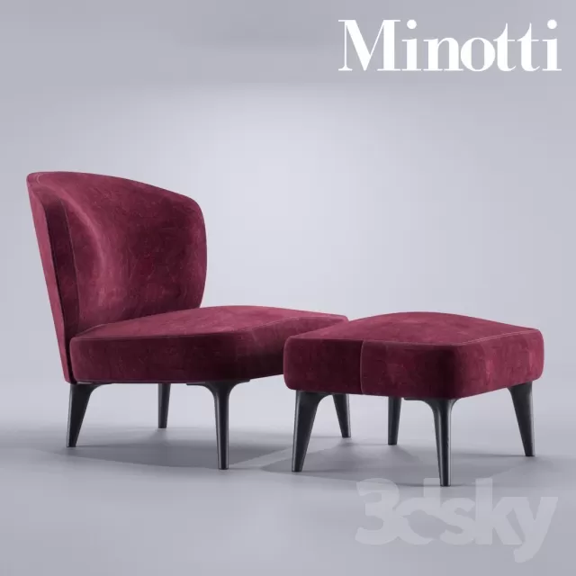 3DSKYFREE – LIVINGROOM - CHAIR - LOUNGE 3DS MAX MODELS