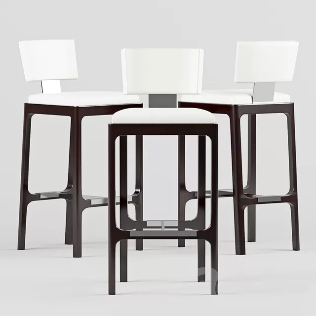 3DSKYFREE – LIVINGROOM - CHAIR - STOOL 3DS MAX MODELS