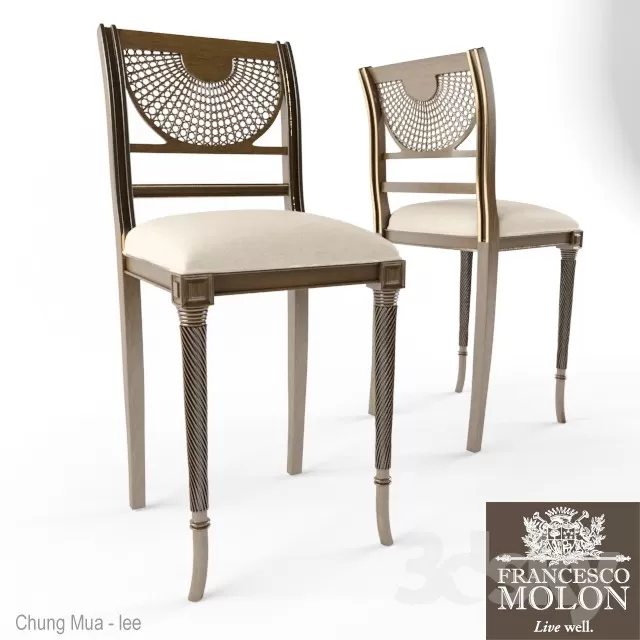 3DSKYFREE – LIVINGROOM - CHAIR - STOOL 3DS MAX MODELS