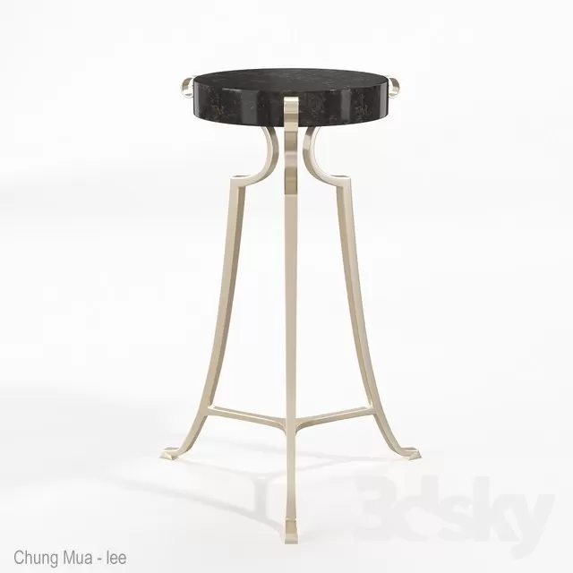3DSKYFREE – LIVINGROOM - CHAIR - STOOL 3DS MAX MODELS