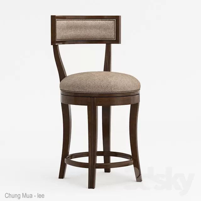 LIVINGROOM - CHAIR - STOOL 3D MODELS