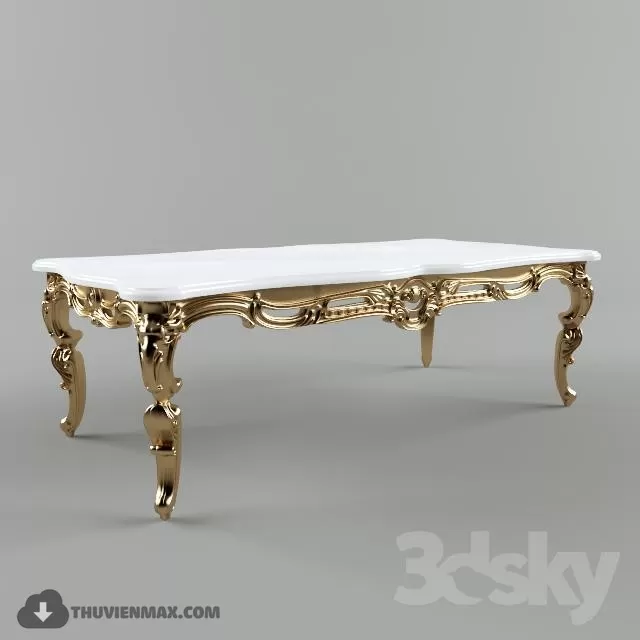 LIVINGROOM - CONSOLE TABLE 3D MODELS