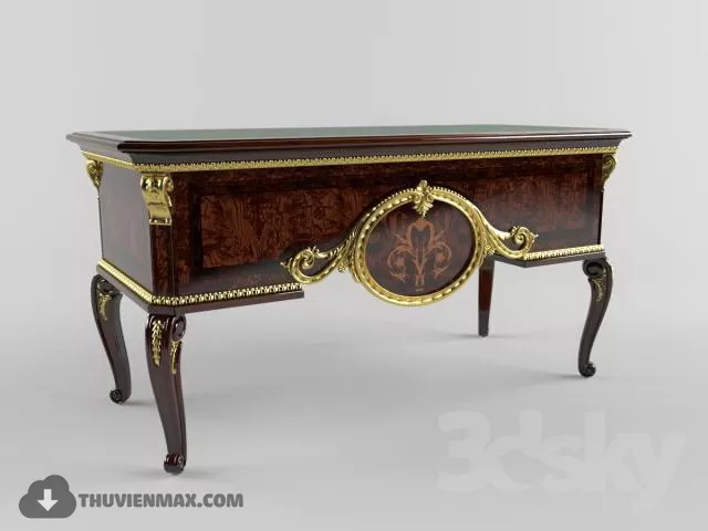 3DSKYFREE – LIVINGROOM - CONSOLE TABLE 3DS MAX MODELS