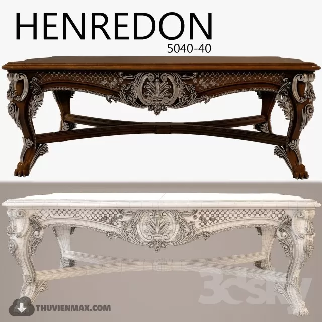 3DSKYFREE – LIVINGROOM - CONSOLE TABLE 3DS MAX MODELS
