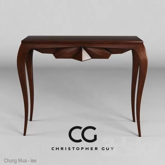 3DSKYFREE – LIVINGROOM - CONSOLE TABLE 3DS MAX MODELS