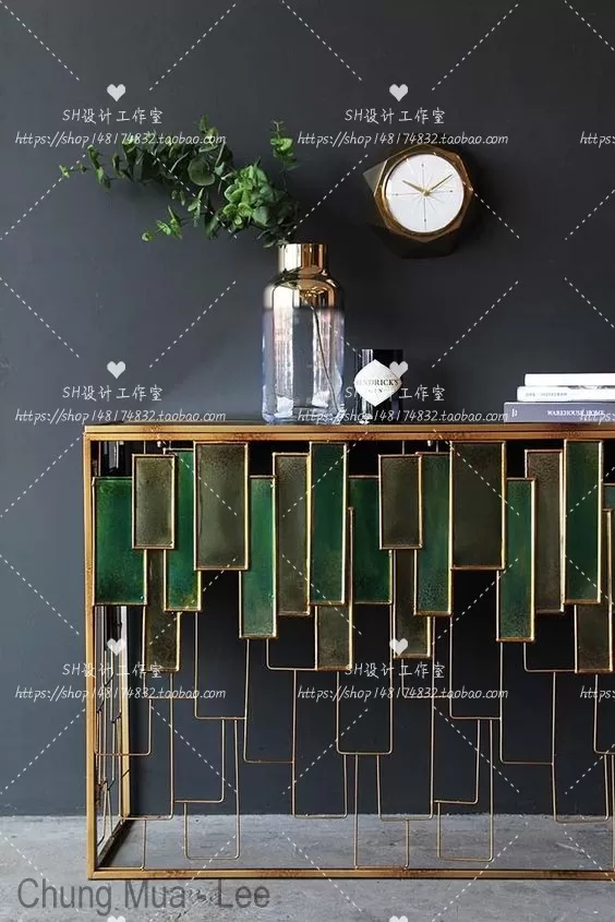 3DSKYFREE – LIVINGROOM - CONSOLE TABLE - TAOBAO 3DS MAX MODELS