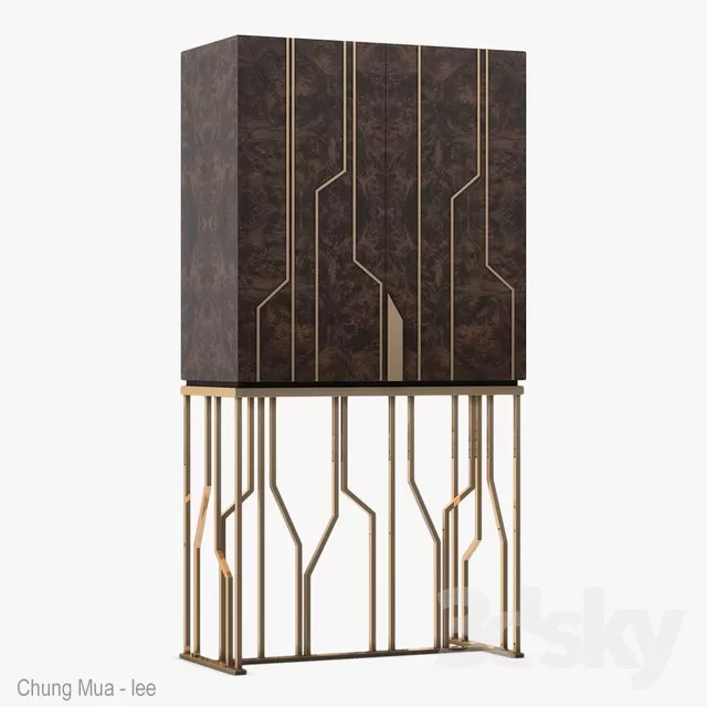 3DSKYFREE – LIVINGROOM - DRAWER 3DS MAX MODELS