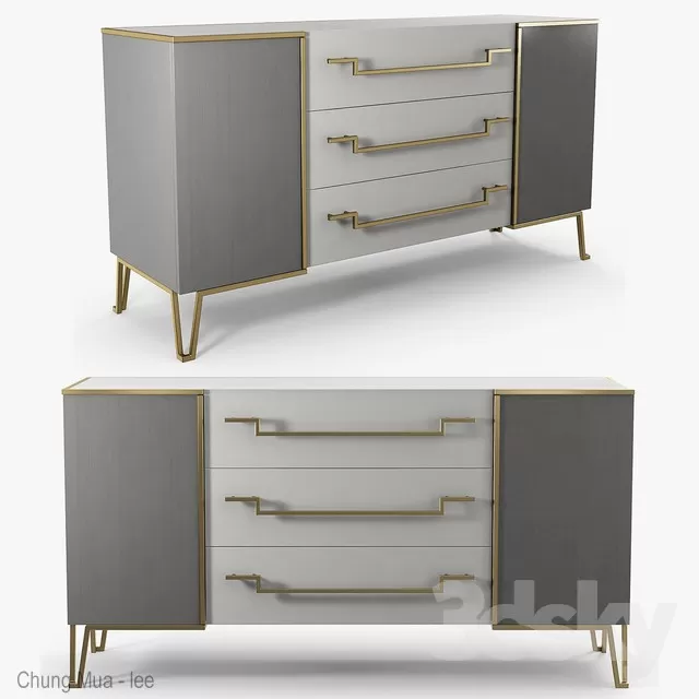 3DSKYFREE – LIVINGROOM - DRAWER 3DS MAX MODELS