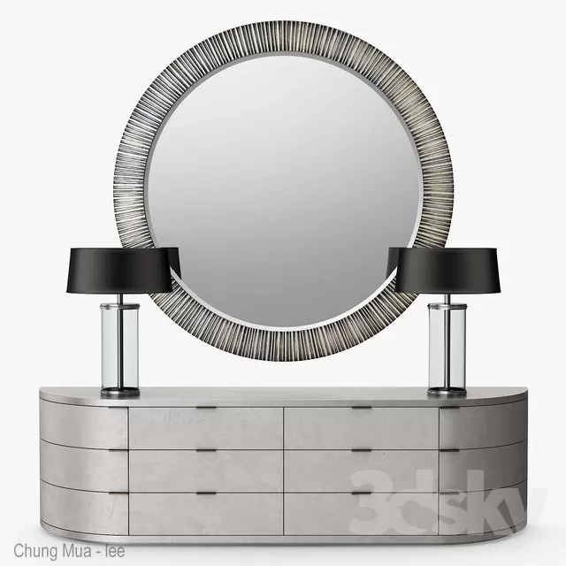 3DSKYFREE – LIVINGROOM - DRAWER 3DS MAX MODELS