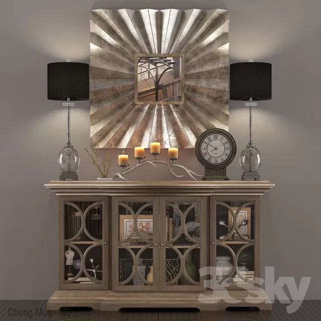 3DSKYFREE – LIVINGROOM - DRAWER 3DS MAX MODELS