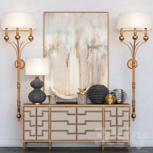 3DSKYFREE – LIVINGROOM - DRAWER 3DS MAX MODELS