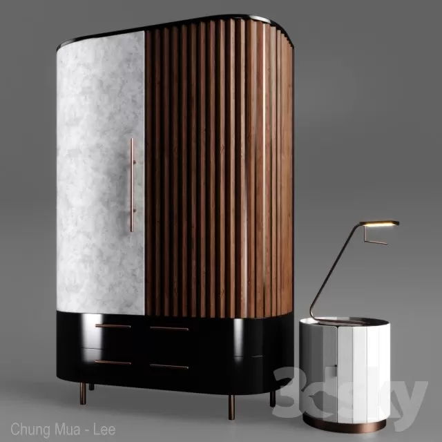 3DSKYFREE – LIVINGROOM - DRAWER 3DS MAX MODELS