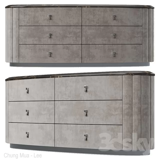 3DSKYFREE – LIVINGROOM - DRAWER 3DS MAX MODELS