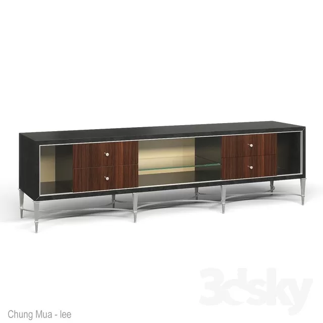 3DSKYFREE – LIVINGROOM - DRAWER 3DS MAX MODELS