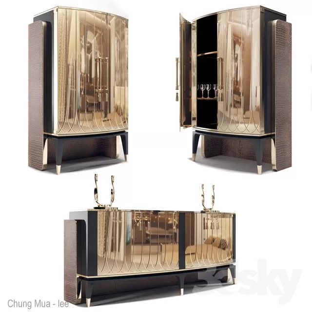 3DSKYFREE – LIVINGROOM - DRAWER 3DS MAX MODELS