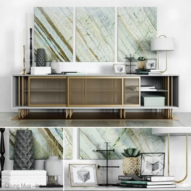 3DSKYFREE – LIVINGROOM - DRAWER 3DS MAX MODELS