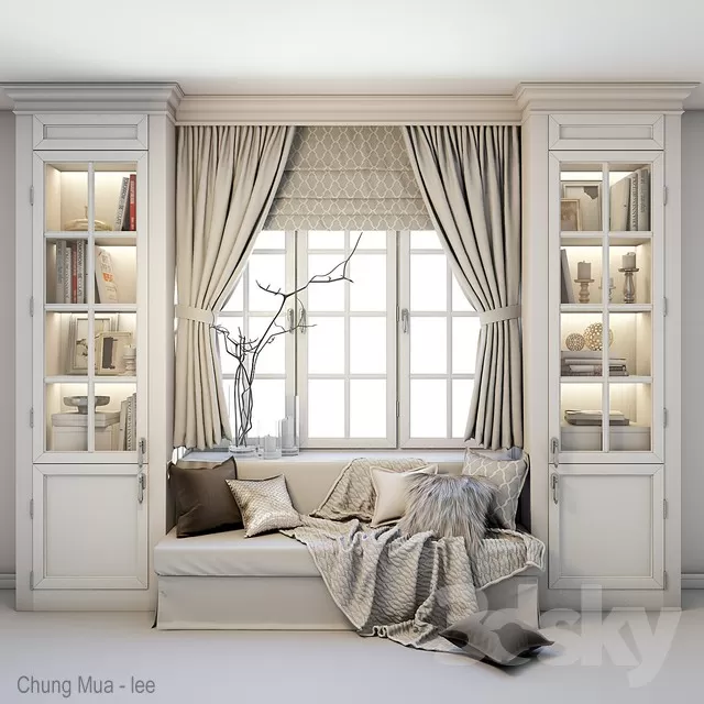 3DSKYFREE – LIVINGROOM - DRAWER 3DS MAX MODELS