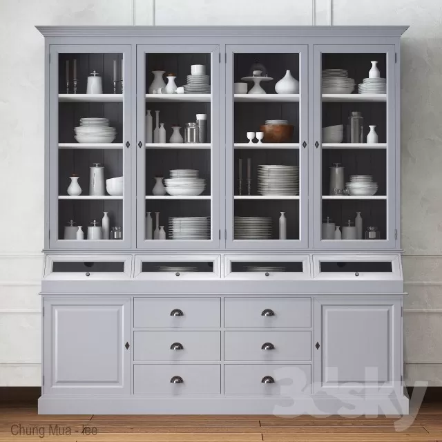 3DSKYFREE – LIVINGROOM - DRAWER 3DS MAX MODELS