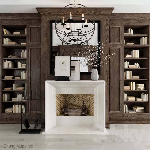 3DSKYFREE – LIVINGROOM - DRAWER 3DS MAX MODELS