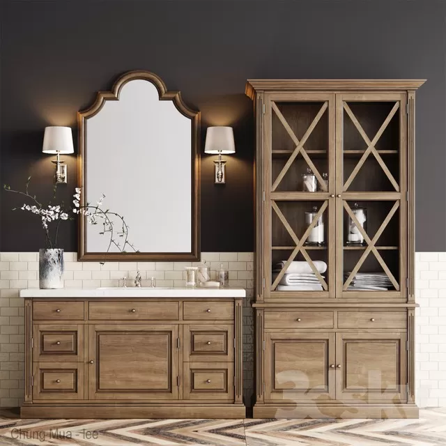 3DSKYFREE – LIVINGROOM - DRAWER 3DS MAX MODELS