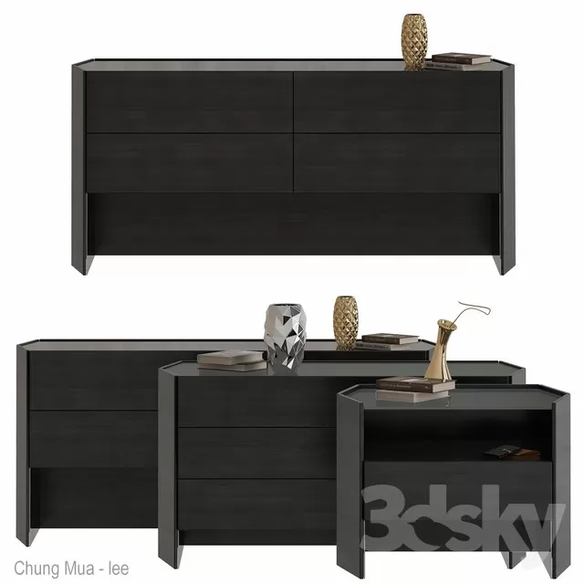 3DSKYFREE – LIVINGROOM - DRAWER 3DS MAX MODELS