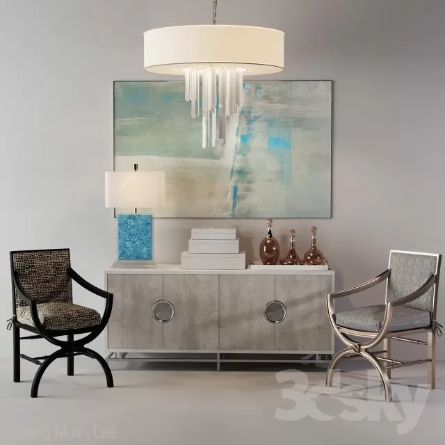 3DSKYFREE – LIVINGROOM - DRAWER 3DS MAX MODELS