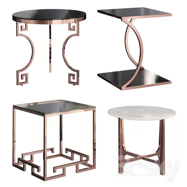 3DSKYFREE – LIVINGROOM - END TABLE 3DS MAX MODELS