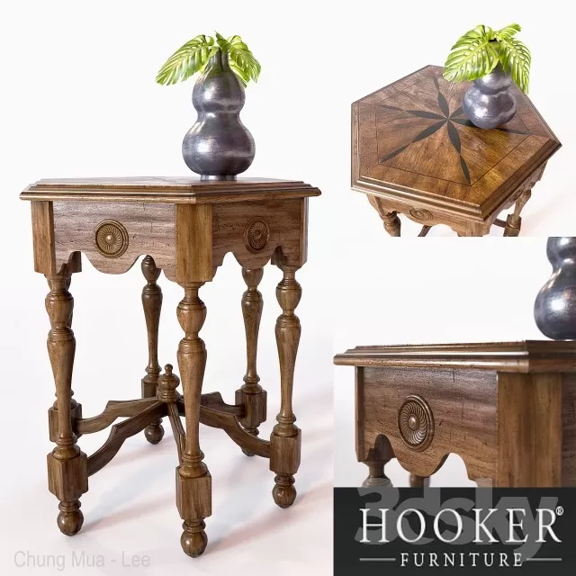 3DSKYFREE – LIVINGROOM - END TABLE 3DS MAX MODELS