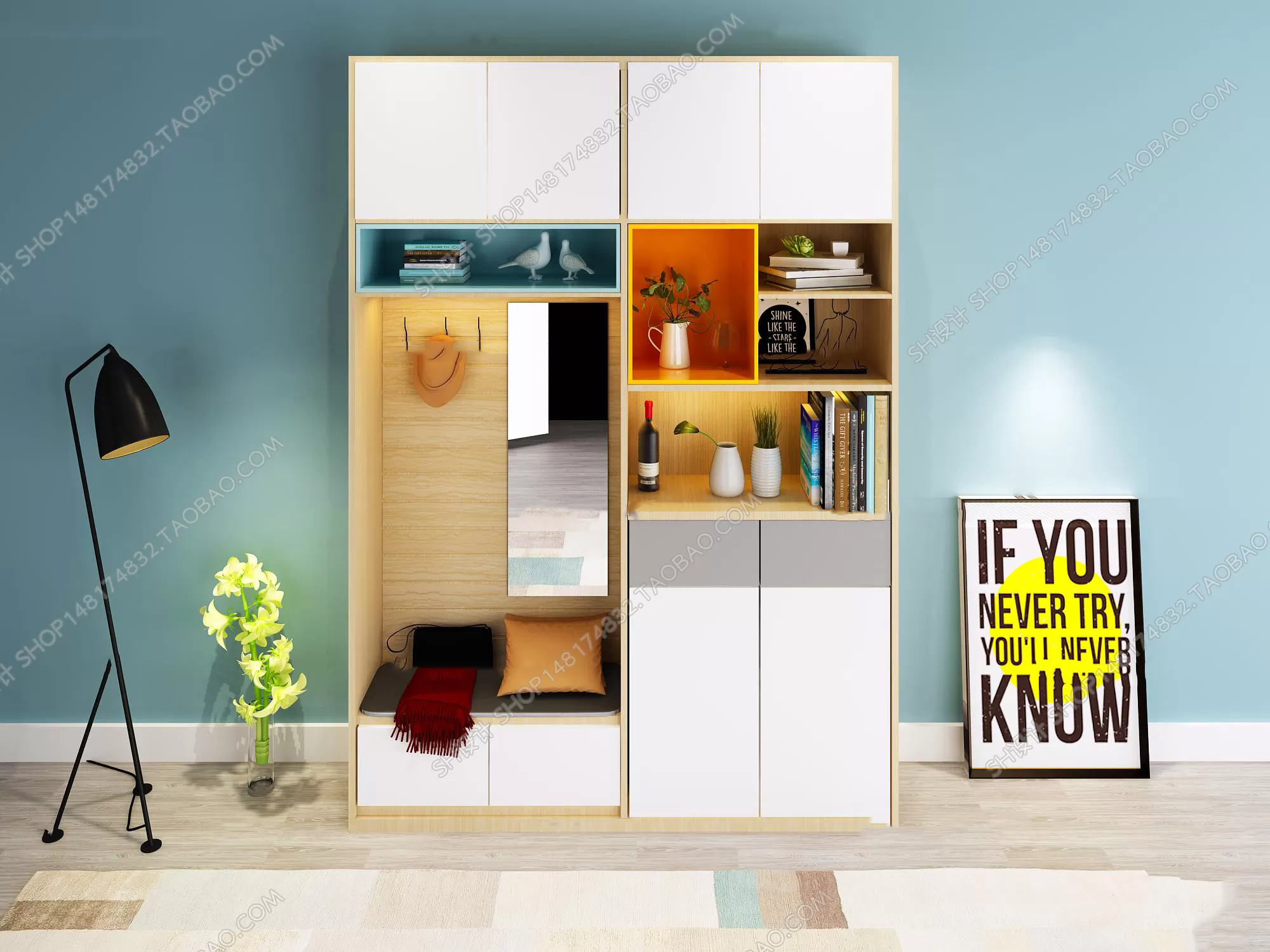 3DSKYFREE – LIVINGROOM - ENTRANCE 3DS MAX MODELS