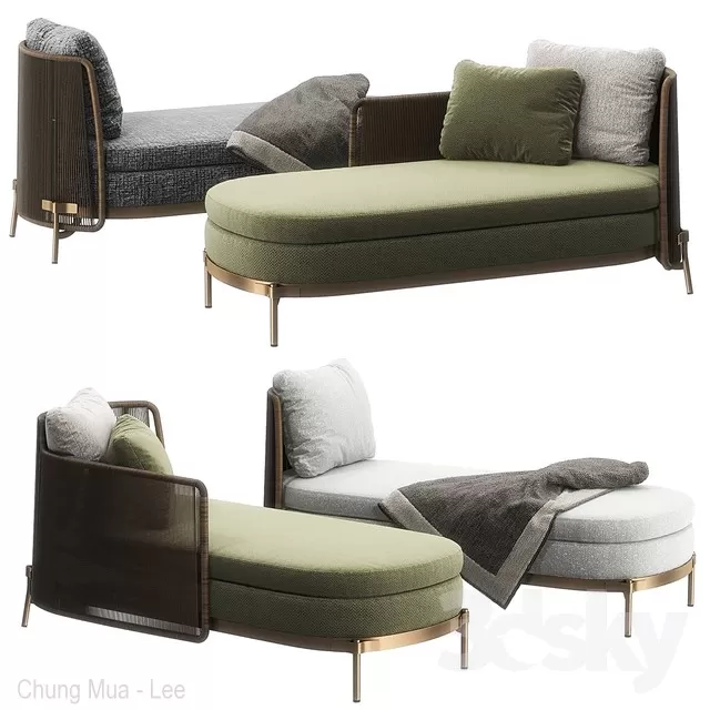 LIVINGROOM - OTHER SOFT SEATING 3D MODELS