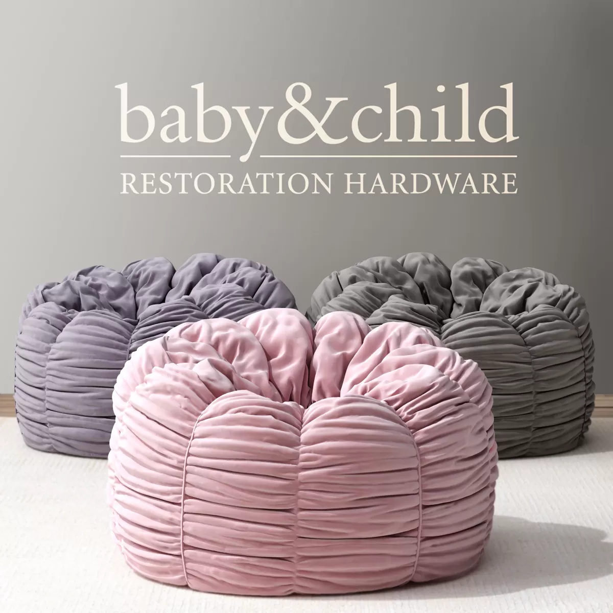 3DSKYFREE – LIVINGROOM - POUF 3DS MAX MODELS