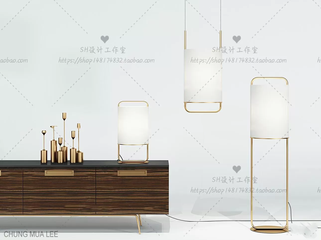 3DSKYFREE – LIVINGROOM - SIDEBOARD 3DS MAX MODELS