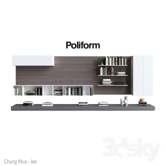 3DSKYFREE – LIVINGROOM - SIDEBOARD 3DS MAX MODELS