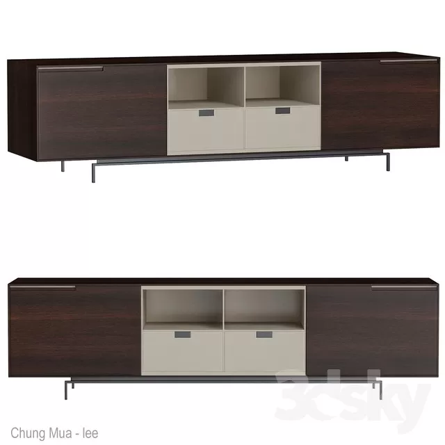 3DSKYFREE – LIVINGROOM - SIDEBOARD 3DS MAX MODELS