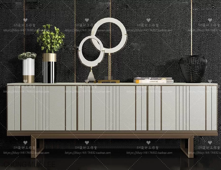 3DSKYFREE – LIVINGROOM - SIDEBOARD 3DS MAX MODELS