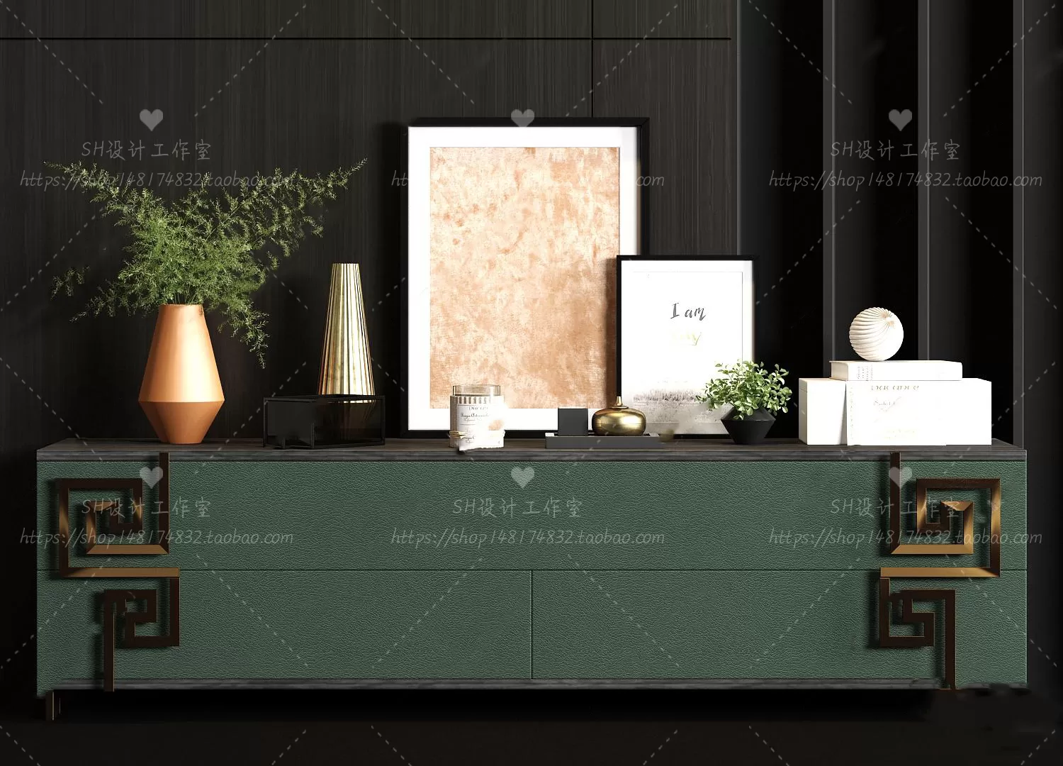 3DSKYFREE – LIVINGROOM - SIDEBOARD - A 3DS MAX MODELS