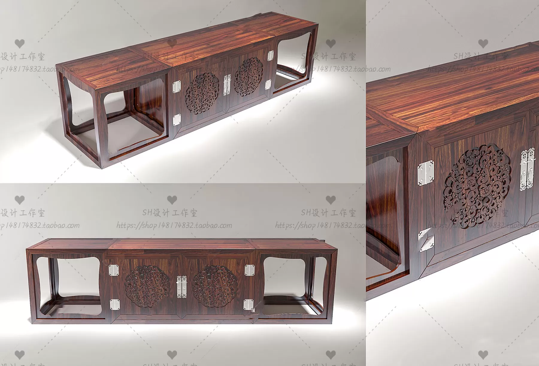 3DSKYFREE – LIVINGROOM - SIDEBOARD - A 3DS MAX MODELS