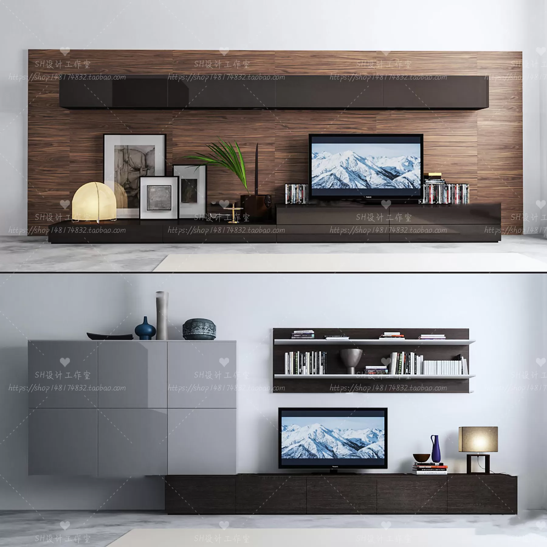 3DSKYFREE – LIVINGROOM - SIDEBOARD - A 3DS MAX MODELS