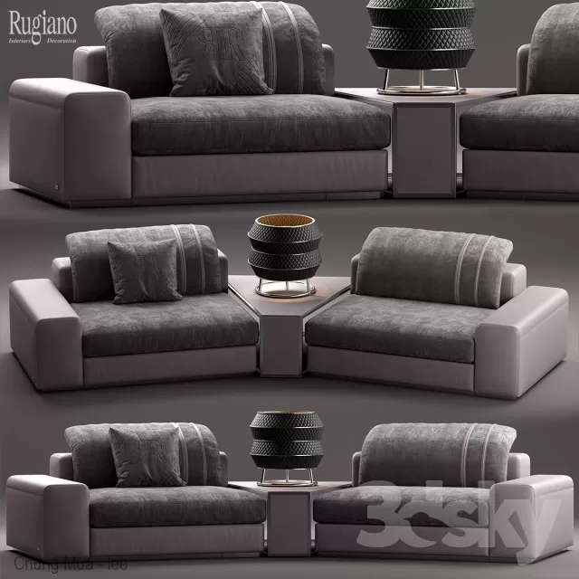 3DSKYFREE – LIVINGROOM - SOFA 3DS MAX MODELS