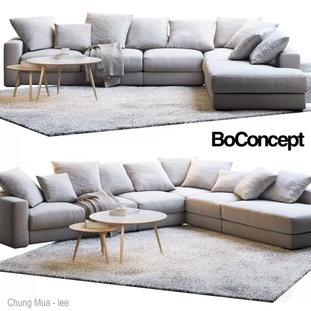 3DSKYFREE – LIVINGROOM - SOFA 3DS MAX MODELS